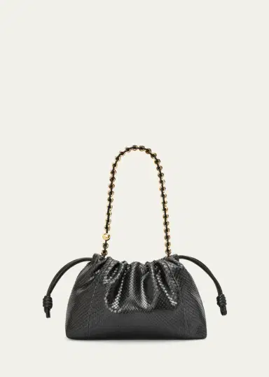 Loewe Flamenco Python Shoulder Bag | Thumbnail 2