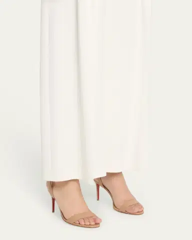 Christian Louboutin Loubigirl Leather Red Sole Ankle-Strap Sandals | Thumbnail 2