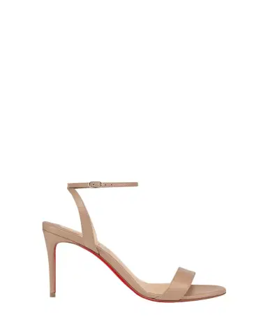 Christian Louboutin Loubigirl Leather Red Sole Ankle-Strap Sandals | Thumbnail 1