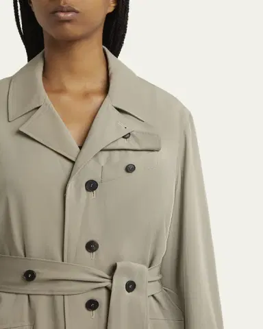 SETCHU Travel Self-Tie Wool Safari Jacket | Thumbnail 5 SETCHU Travel Self-Tie Wool Safari Jacket | Thumbnail 5
