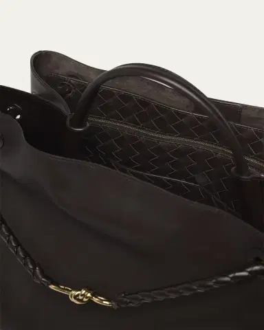 Bottega Veneta Andiamo Large Leather Tote Bag | Thumbnail 4