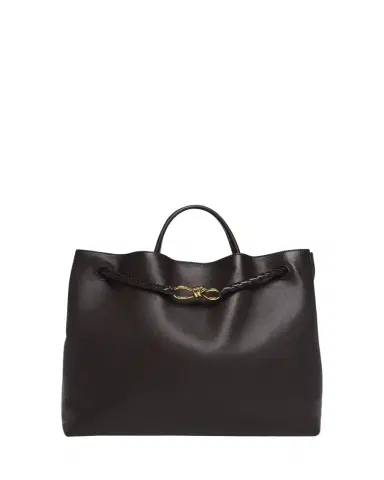 Bottega Veneta Andiamo Large Leather Tote Bag | Thumbnail 1