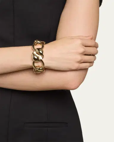 Saint Laurent Shell Link Bracelet | Thumbnail 3