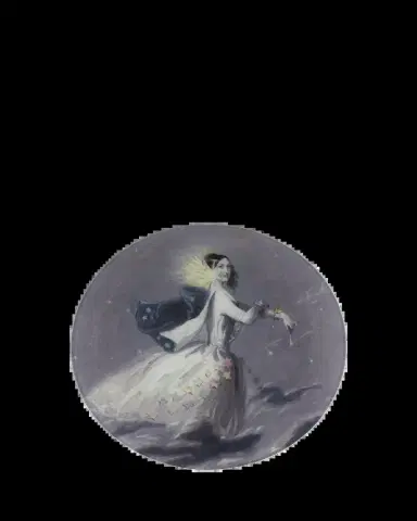 John Derian L'etoile du Matin The Morning Star Decorative Plate | Thumbnail 2