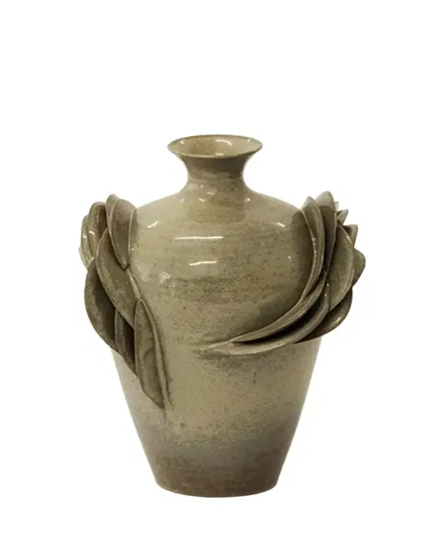 Rumeur Stoneware Vase, 8"