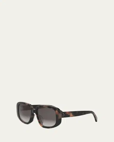 Celine Bold 3 Dots Acetate Shield Sunglasses | Thumbnail 2