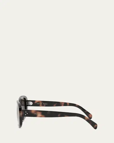 Celine Bold 3 Dots Acetate Shield Sunglasses | Thumbnail 3