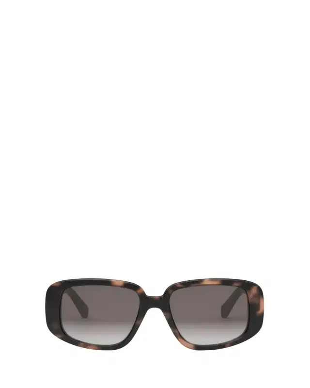 Celine Bold 3 Dots Acetate Shield Sunglasses