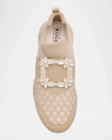Roger Vivier Viv Run Strass Buckle Chunky Sneakers | Thumbnail 5
