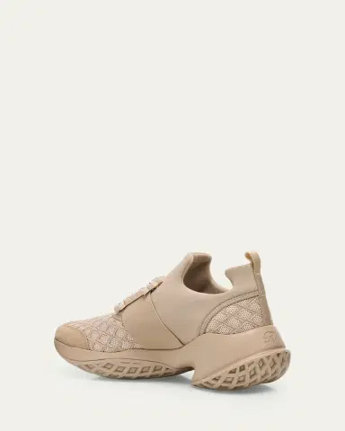 Roger Vivier Viv Run Strass Buckle Chunky Sneakers | Thumbnail 9