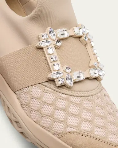 Roger Vivier Viv Run Strass Buckle Chunky Sneakers | Thumbnail 10