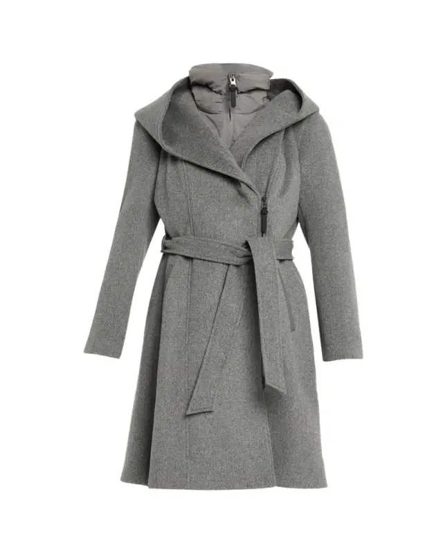Shia-SLB 2-in-1 Coat with Removable Down Bib