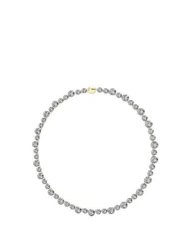 HauteCarat 18K Georgian Cut Lab Grown Diamond Necklace | Thumbnail 1