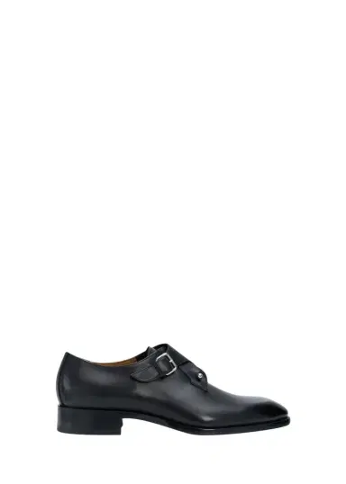 Christian Louboutin Men's Chambeli Monk-Strap Leather Loafers | Thumbnail 1 Christian Louboutin Men's Chambeli Monk-Strap Leather Loafers | Thumbnail 1