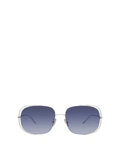 Loewe Metal Logo-Print Rectangle Sunglasses | Thumbnail 1 Loewe Metal Logo-Print Rectangle Sunglasses | Thumbnail 1