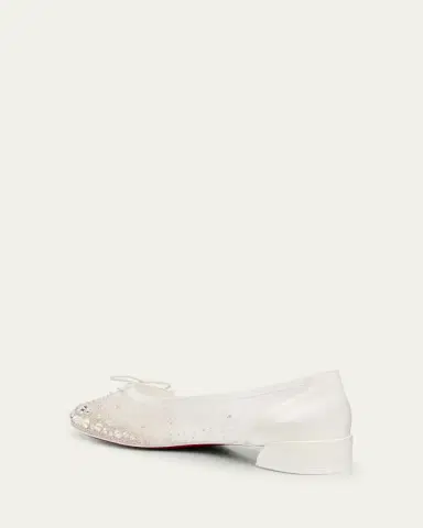 Christian Louboutin Sweetie Jane Sparkling Ballerina Pumps | Thumbnail 4 Christian Louboutin Sweetie Jane Sparkling Ballerina Pumps | Thumbnail 4
