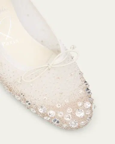 Christian Louboutin Sweetie Jane Sparkling Ballerina Pumps | Thumbnail 5 Christian Louboutin Sweetie Jane Sparkling Ballerina Pumps | Thumbnail 5