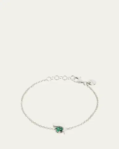 Procaccia Jewelry 18K Gold Hebrew RESH Initial Bracelet | Thumbnail 4 Procaccia Jewelry 18K Gold Hebrew RESH Initial Bracelet | Thumbnail 4