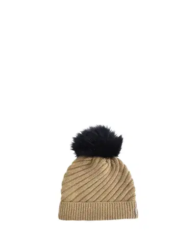 Gorski Select Cashmere Beanie with Lamb Shearling Pom | Thumbnail 1