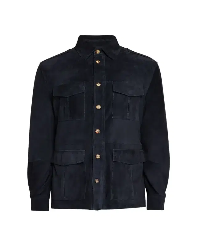 Men's Suede Field Jacket