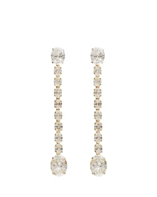 Kendall Row 14K Yellow Gold Lab Grown Diamond Dangle Earrings