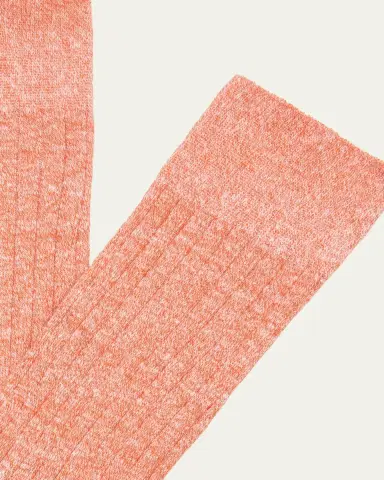 Sozzi Calze Men's Linen and Cotton Rib Crew Socks | Thumbnail 3