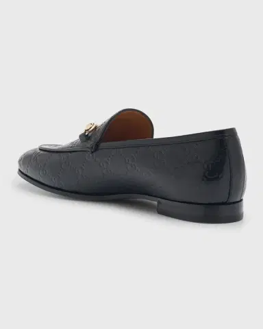 Gucci Jordaan GG Leather Bit Loafers | Thumbnail 3 Gucci Jordaan GG Leather Bit Loafers | Thumbnail 3