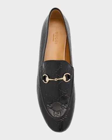 Gucci Jordaan GG Leather Bit Loafers | Thumbnail 5 Gucci Jordaan GG Leather Bit Loafers | Thumbnail 5