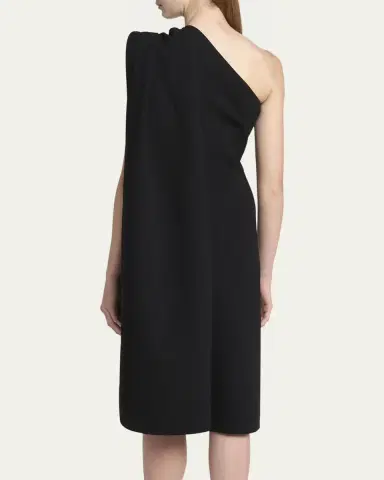 Bottega Veneta One-Shoulder Drape Slit Dress | Thumbnail 7 Bottega Veneta One-Shoulder Drape Slit Dress | Thumbnail 7