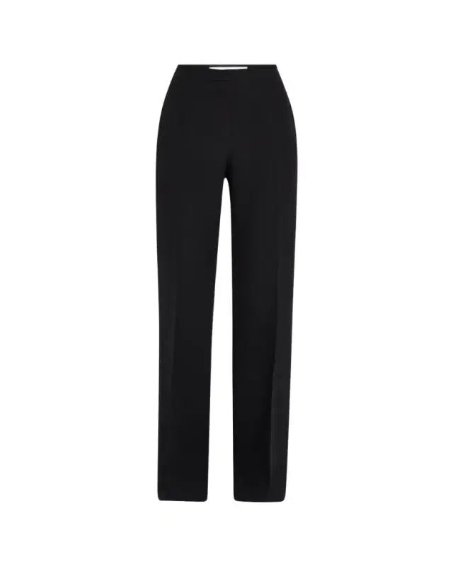 Saint Marks Straight Wool-Silk Pants