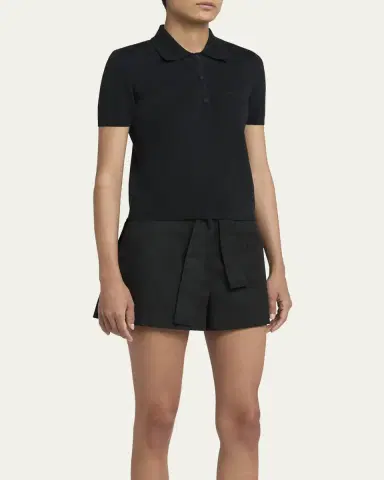 Moncler Short-Sleeve Polo Shirt | Thumbnail 4