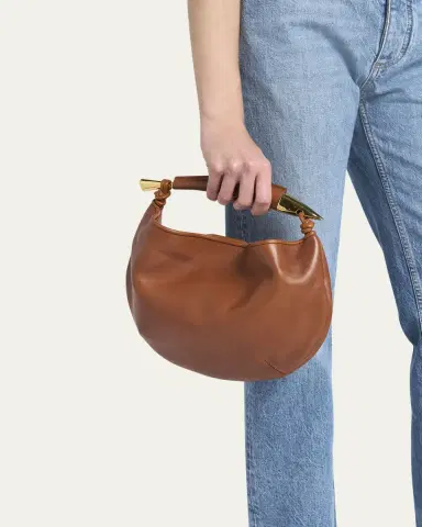 Bottega Veneta Small Sardine Leather Top-Handle Bag | Thumbnail 2