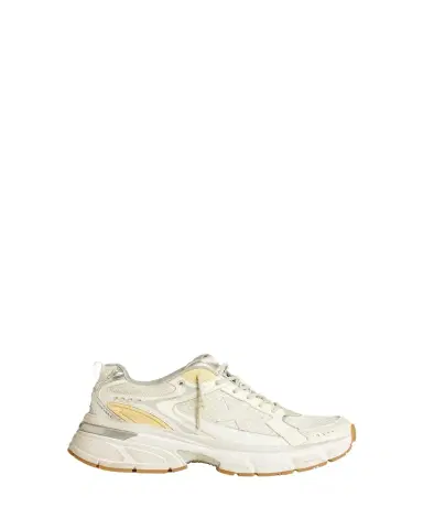 Golden Goose Lightstar Net Mixed Leather Runner Sneakers | Thumbnail 1