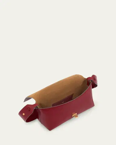 Anya Hindmarch Mortimer Zip Leather Crossbody Bag | Thumbnail 3 Anya Hindmarch Mortimer Zip Leather Crossbody Bag | Thumbnail 3