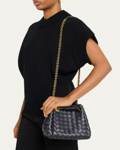 Bottega Veneta Small Parachute Leather Shoulder Bag | Thumbnail 10 Bottega Veneta Small Parachute Leather Shoulder Bag | Thumbnail 10