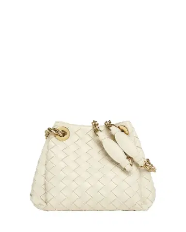 Bottega Veneta Small Parachute Leather Shoulder Bag | Thumbnail 1 Bottega Veneta Small Parachute Leather Shoulder Bag | Thumbnail 1