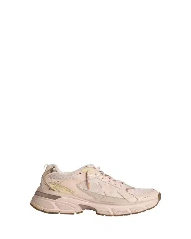Golden Goose Lightstar Net Mixed Leather Runner Sneakers | Thumbnail 1 Golden Goose Lightstar Net Mixed Leather Runner Sneakers | Thumbnail 1