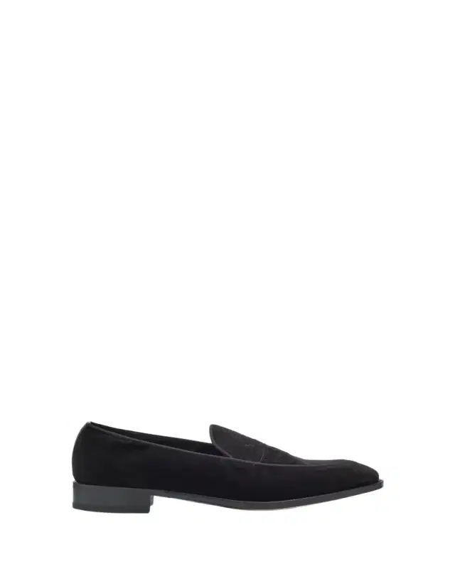 John Lobb Men's Bill Velvet Penny Loafers