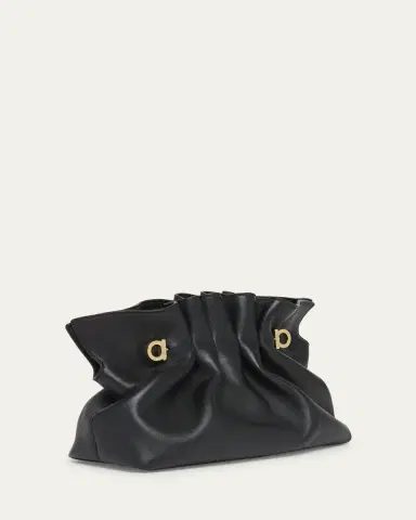 Ferragamo Small Gancio Piercing Shoulder Bag | Thumbnail 3 Ferragamo Small Gancio Piercing Shoulder Bag | Thumbnail 3
