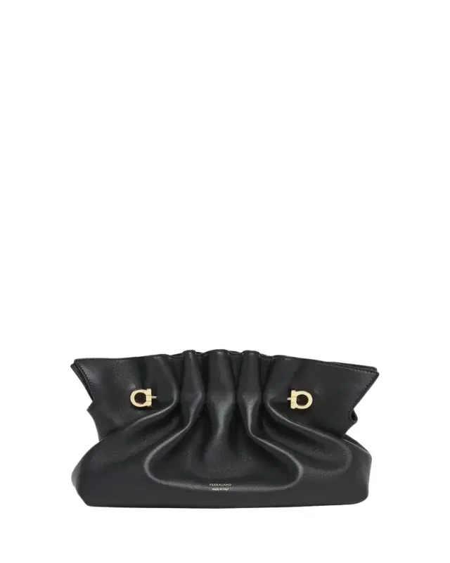 Ferragamo Small Gancio Piercing Shoulder Bag