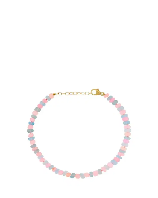 JIA JIA Pink and Blue Faceted Opal Connection Bracelet