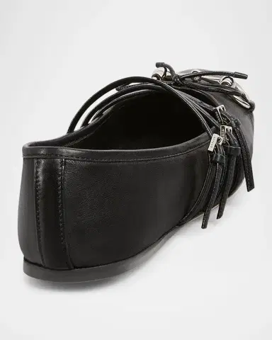 Gucci Horsebit 3-Strap Mary Jane Ballerina Flats | Thumbnail 2