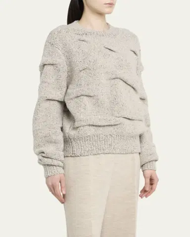 Loro Piana Alpe Faller Crewneck Sweater Pecora Nera Gg 3 | Thumbnail 4