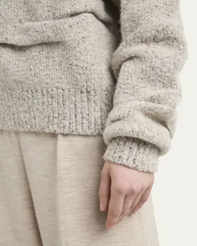 Loro Piana Alpe Faller Crewneck Sweater Pecora Nera Gg 3 | Thumbnail 5