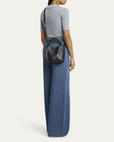 Chloé Spin Mini Tote Bag in Grained Calfskin | Thumbnail 11 Chloé Spin Mini Tote Bag in Grained Calfskin | Thumbnail 11