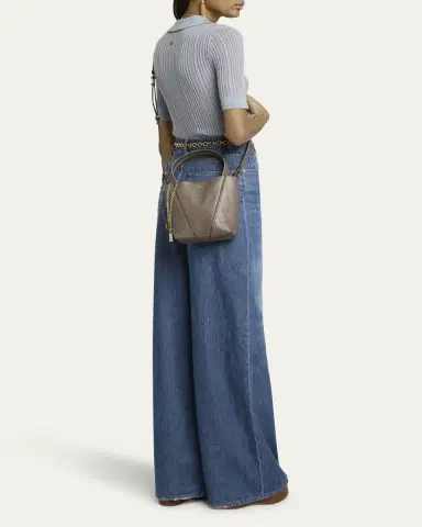 Chloé Spin Mini Tote Bag in Grained Calfskin | Thumbnail 15 Chloé Spin Mini Tote Bag in Grained Calfskin | Thumbnail 15
