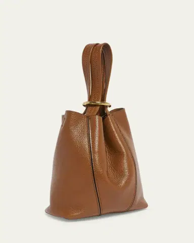Chloé Spin Mini Tote Bag in Grained Calfskin | Thumbnail 17 Chloé Spin Mini Tote Bag in Grained Calfskin | Thumbnail 17