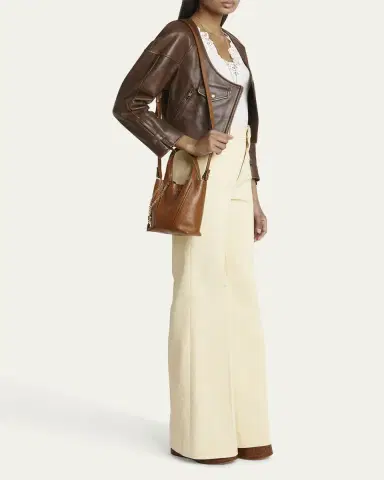 Chloé Spin Mini Tote Bag in Grained Calfskin | Thumbnail 19 Chloé Spin Mini Tote Bag in Grained Calfskin | Thumbnail 19