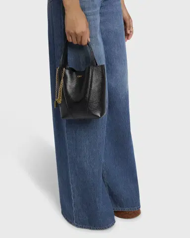 Chloé Spin Mini Tote Bag in Grained Calfskin | Thumbnail 27 Chloé Spin Mini Tote Bag in Grained Calfskin | Thumbnail 27