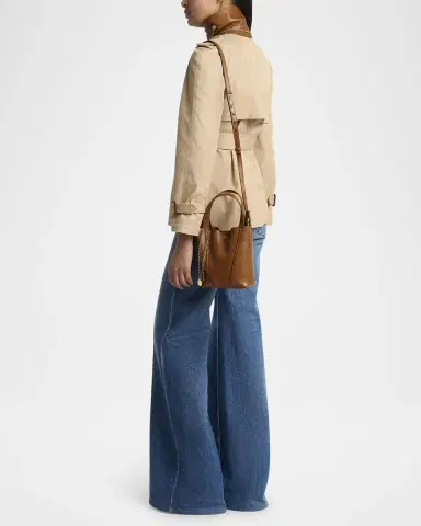 Chloé Spin Mini Tote Bag in Grained Calfskin | Thumbnail 5 Chloé Spin Mini Tote Bag in Grained Calfskin | Thumbnail 5